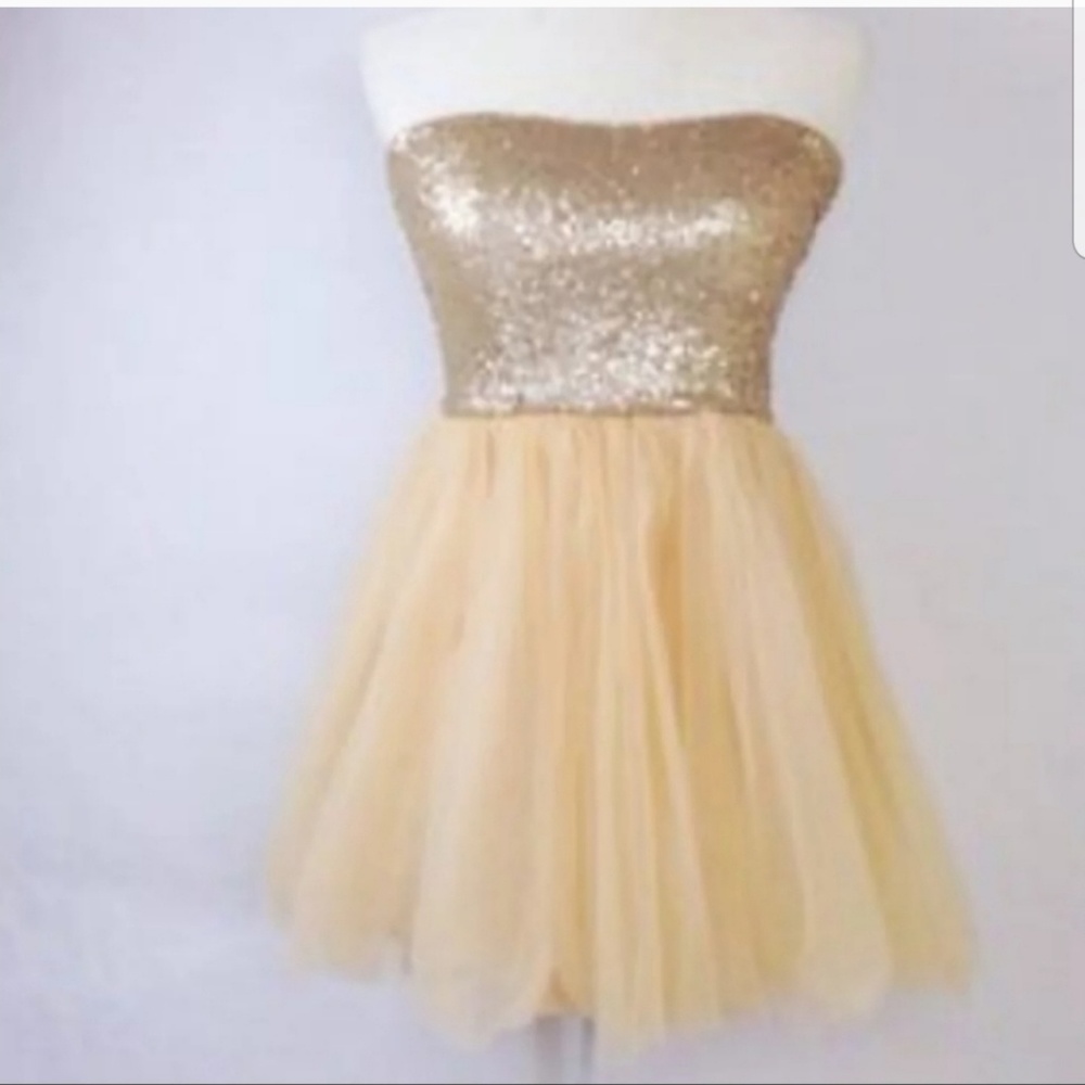 F21 sequin mini dress